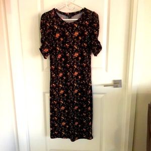 Long floral dress